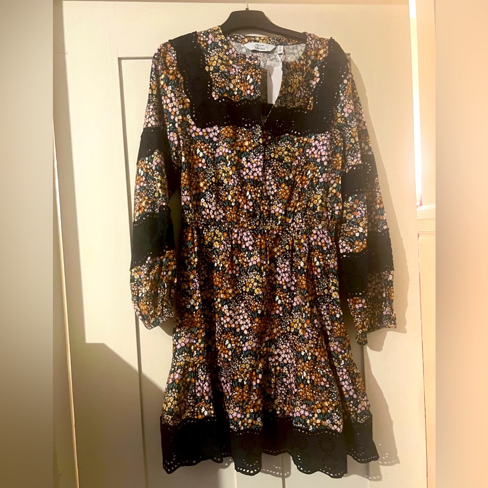 & Other Stories Floral Print Dress NWT